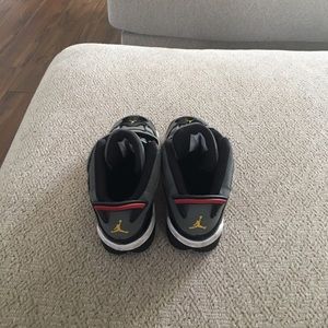 Grey and black Jordan’s